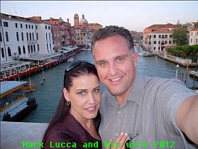 Marc Lucca and wife 2012
